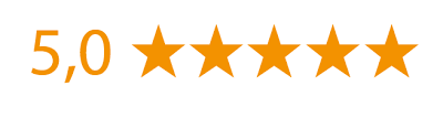 5 Sterne Bewertung
